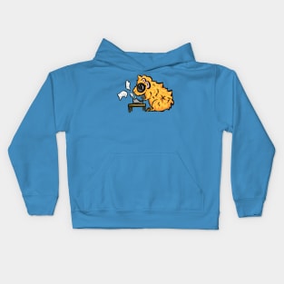 Guinea Pig Memoirs Logo Mascot Cartoon Kids Hoodie